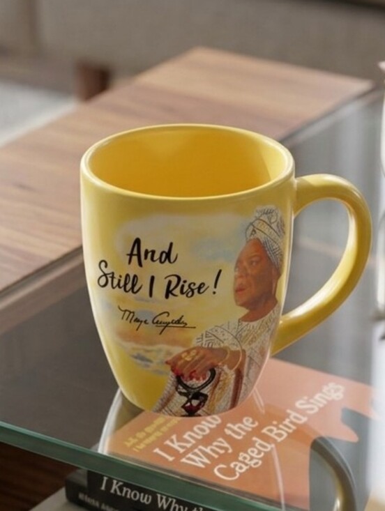 African American Expressions Other - NWOT Maya Angelou Mug with 'And Still I Rise' Quote